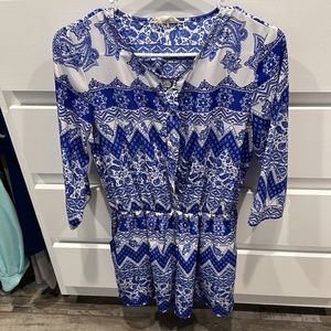 Women’s Blue romper